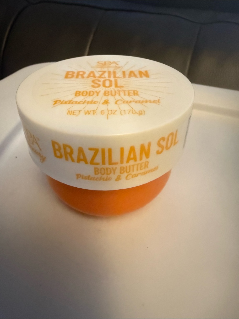 Spa luxury Brazilian Sol Pistachio & Caramel Body Butter